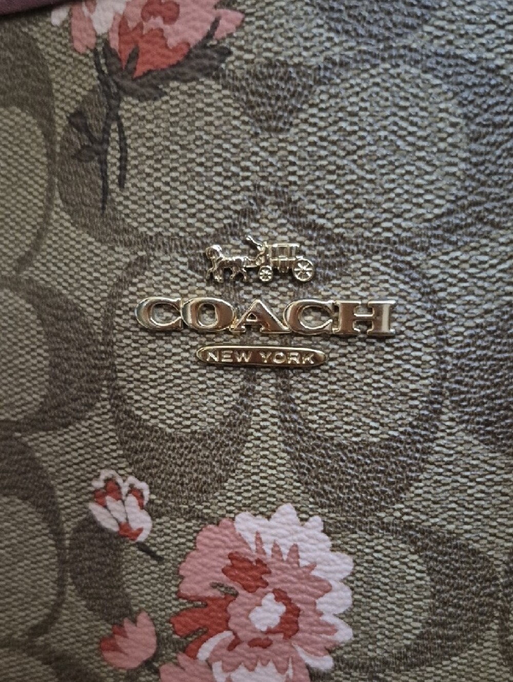 Coach Reversible City Tote - Prairie Daisy Cluster - Picture 2 of 8